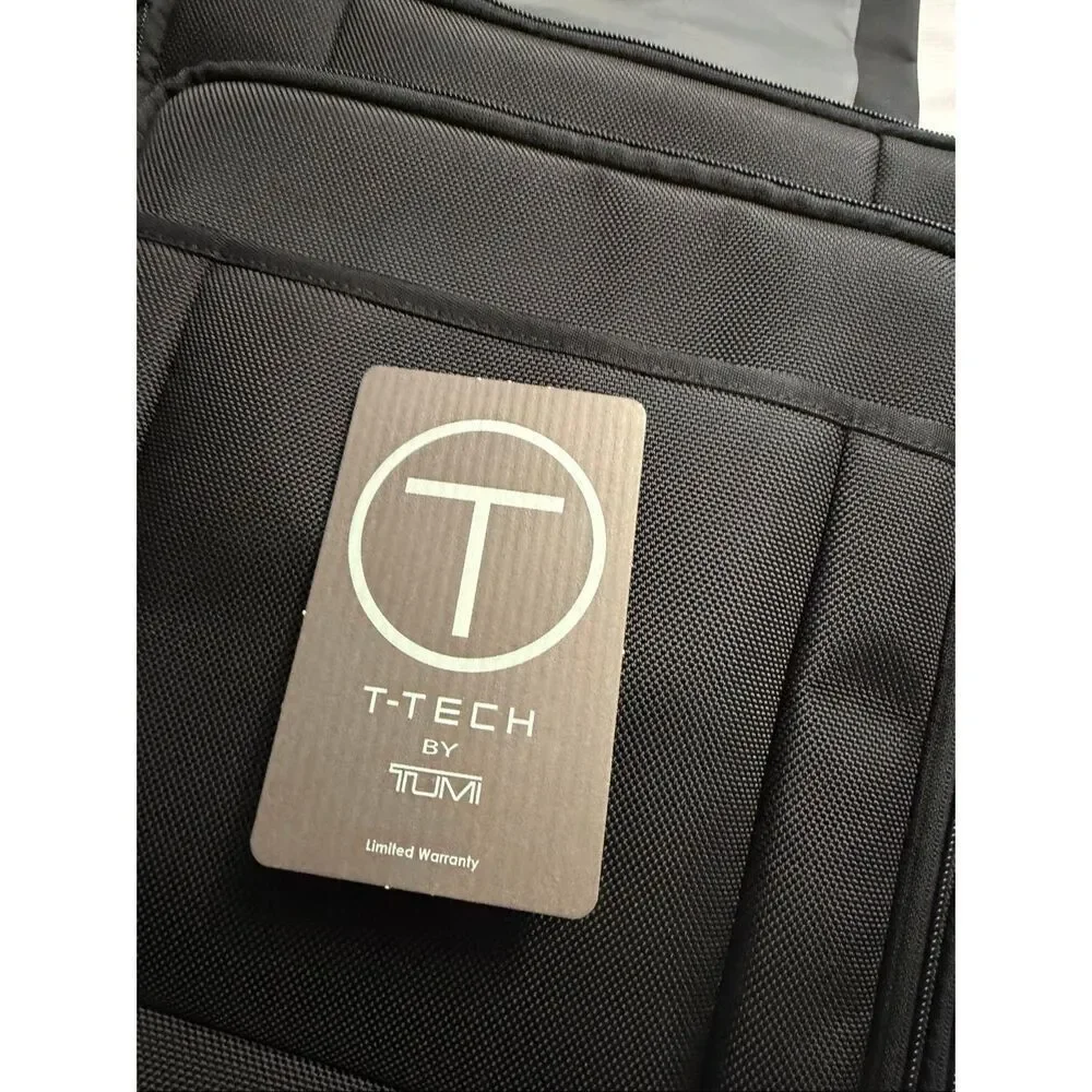 NWOT Tumi Tech Convertible Laptop Brief Pack Nylon Backpack Pittsburgh Penguins